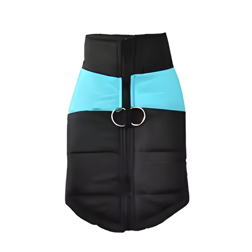 Manteau Carnex doudoune turquoise
